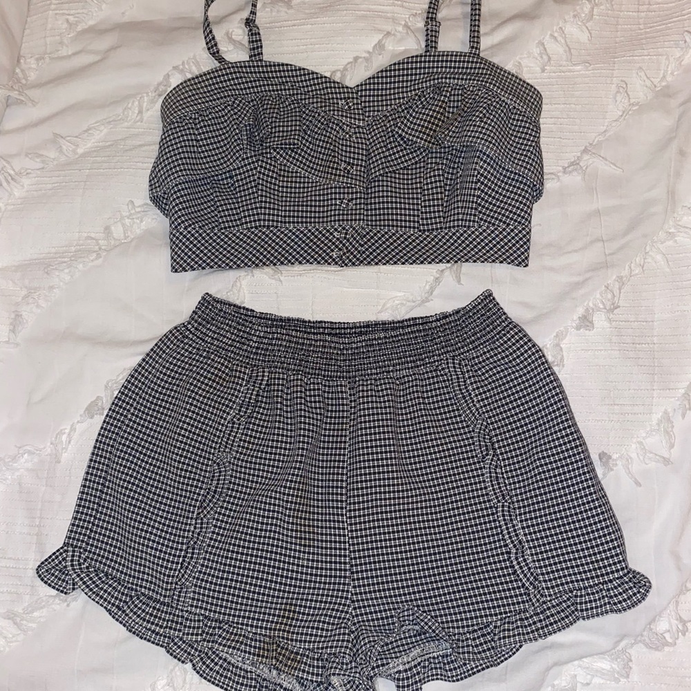 Gingham Set